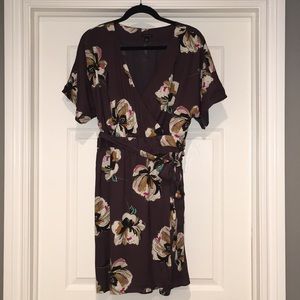 Ann Taylor Kimono Style Wrap Dress